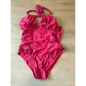 maroon B2PRITTY one piece swimsuit size XL